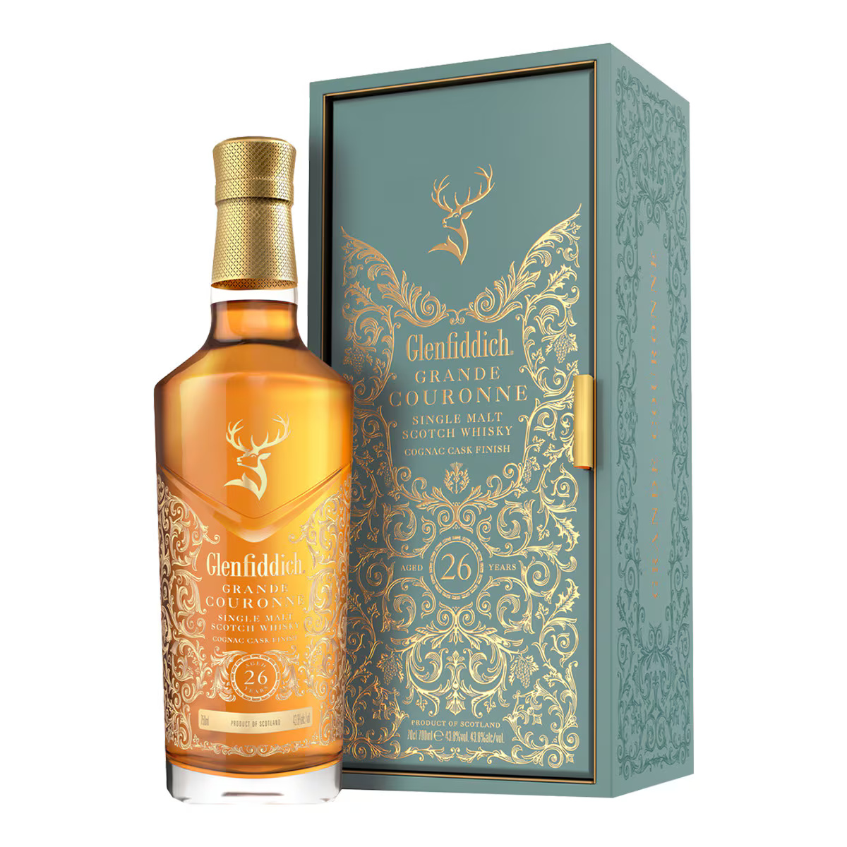 Whisky escocés Glenfiddich 26 años Grande Couronne Single Malt