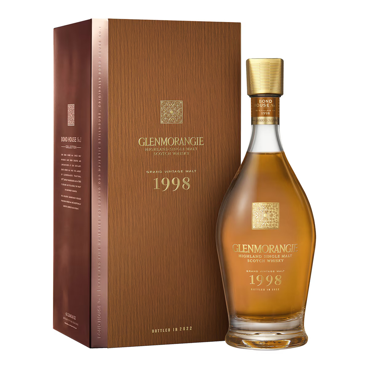 Whisky escocés Glenmorangie 1998 Grand Vintage Malt